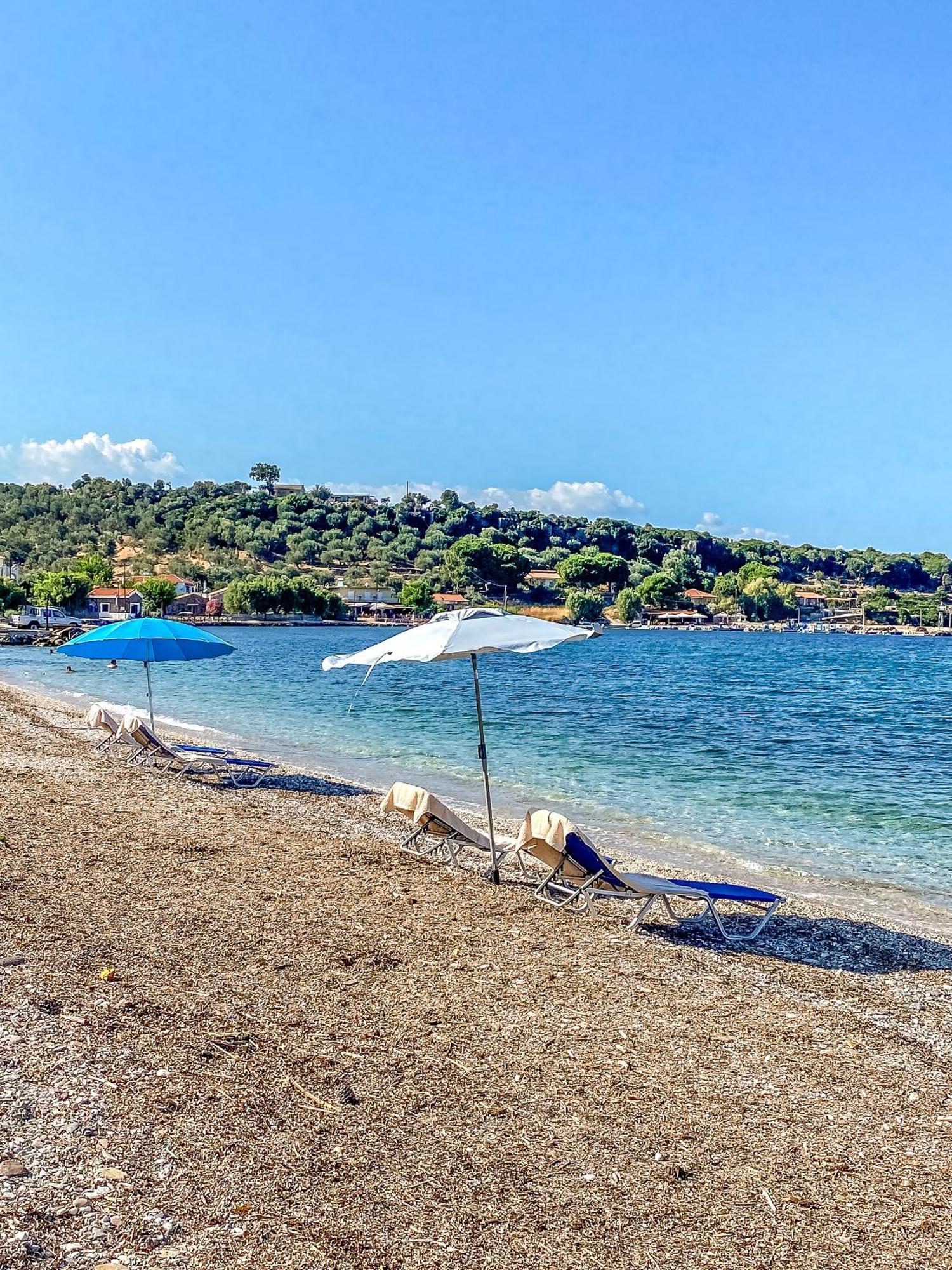 Kyparissis Beach Houses Skala Mistegnon Zewnętrze zdjęcie