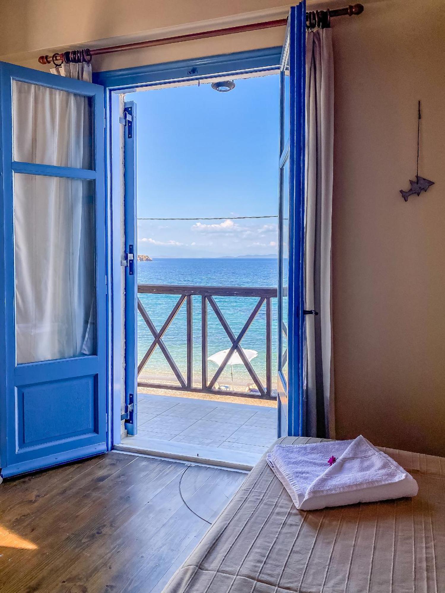 Kyparissis Beach Houses Skala Mistegnon Zewnętrze zdjęcie